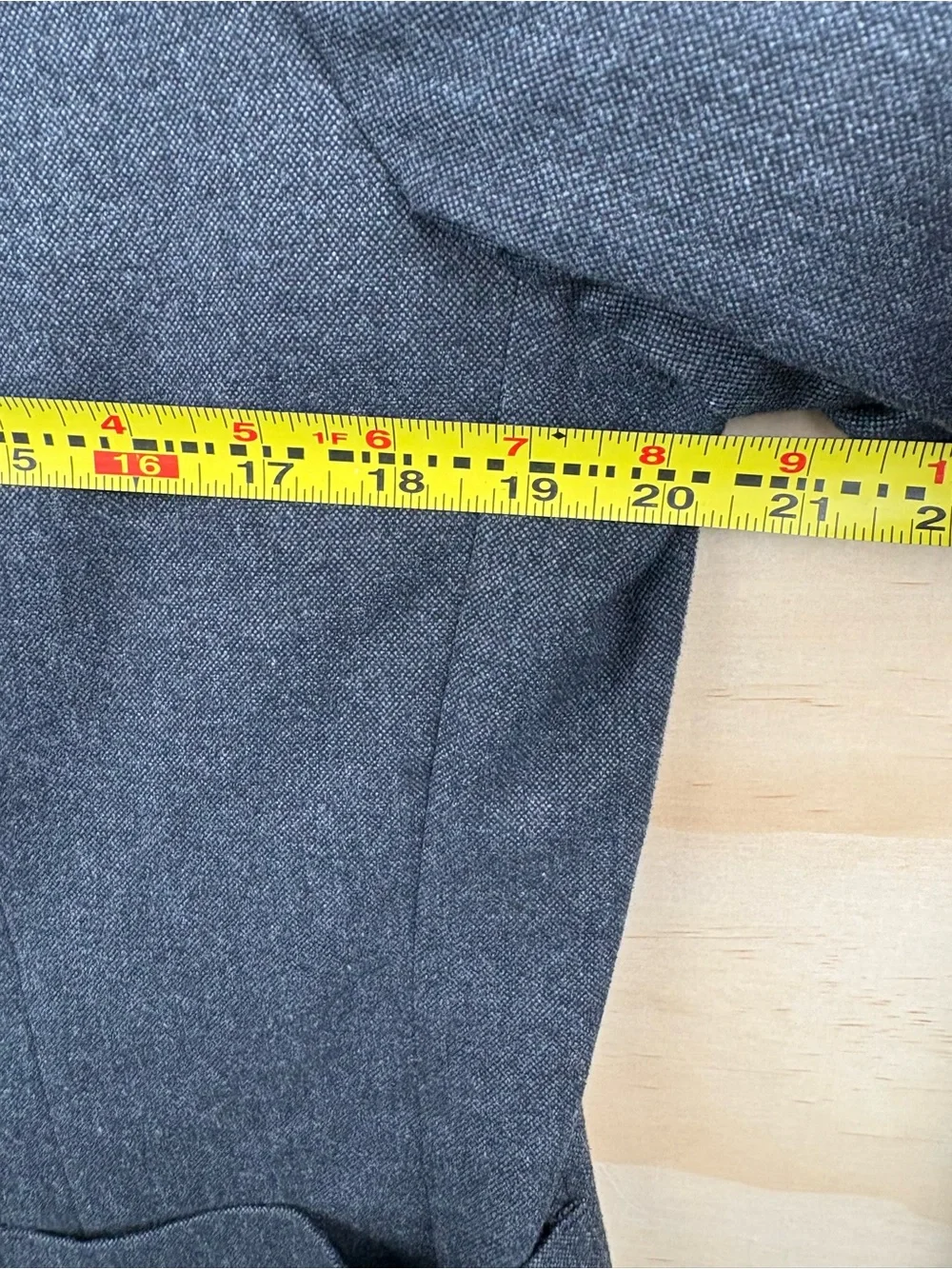 Banana Republic Slim Fit Blazer Men’s 40R Cotton Gray Patch Pocket 2 Buttons